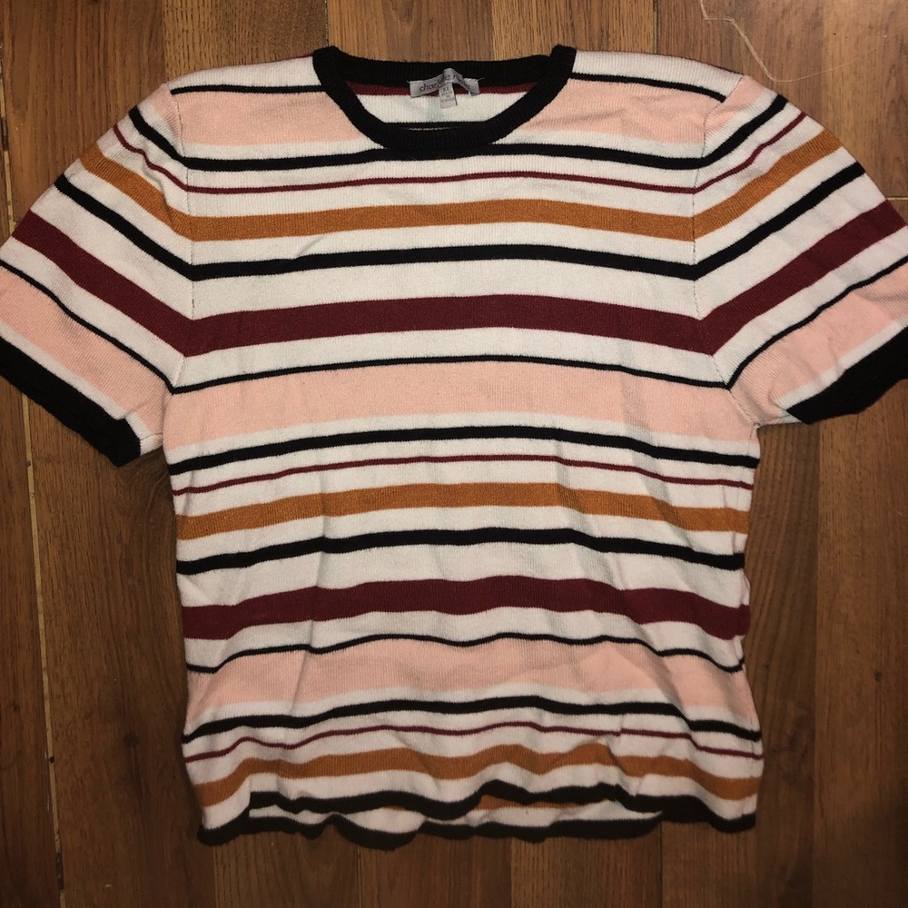 soft striped sweater